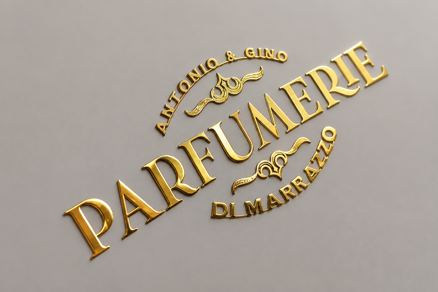 Luxury metal sticker custom label printed by Trosmo